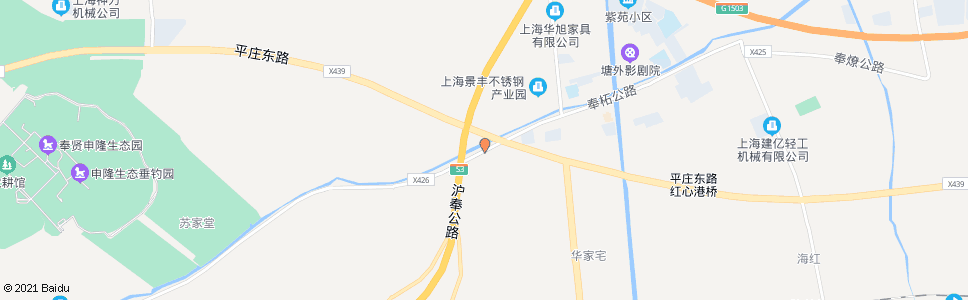 上海平庄公路老排路(招呼站)_公交站地图_上海公交_妙搜公交查询2024