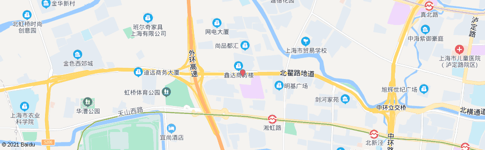 上海北翟路协和路_公交站地图_上海公交_妙搜公交查询2024