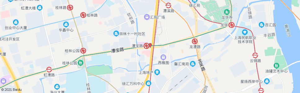 上海漕河泾(漕宝路沪闵路轨道交通1号线漕宝路站)_公交站地图_上海公交_妙搜公交查询2024