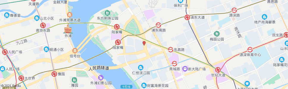 上海陆家嘴环路世纪大道_公交站地图_上海公交_妙搜公交查询2024