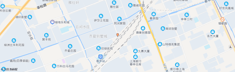 上海春九路明中路_公交站地图_上海公交_妙搜公交查询2024