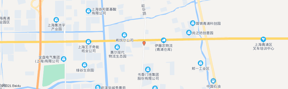 上海北青公路崧联路(招呼站)_公交站地图_上海公交_妙搜公交查询2024