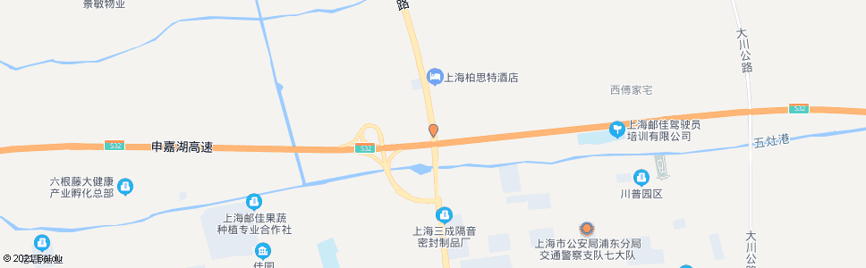 上海南六公路会龙寺_公交站地图_上海公交_妙搜公交查询2024