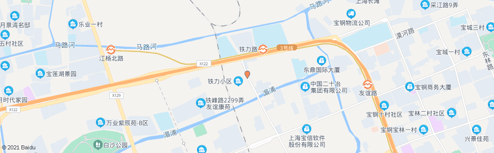 上海湄浦路铁力路(招呼站)_公交站地图_上海公交_妙搜公交查询2024