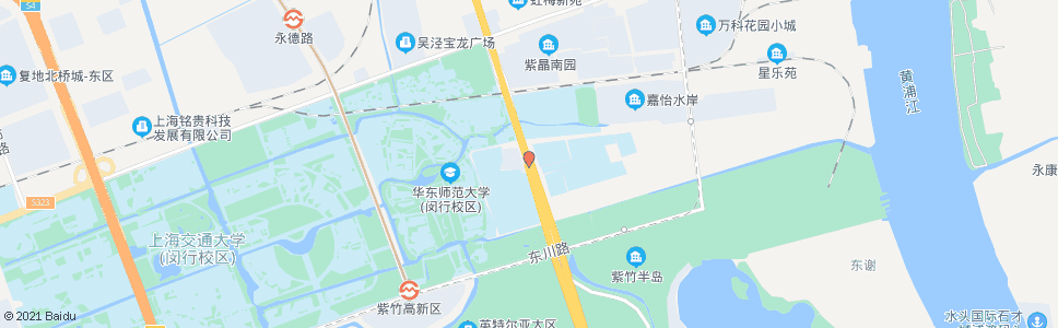 上海东海学院_公交站地图_上海公交_妙搜公交查询2024