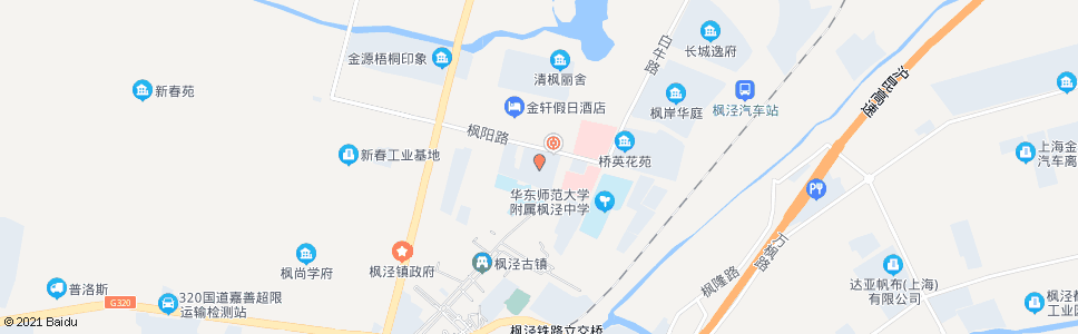 上海枫阳新村(招呼站)_公交站地图_上海公交_妙搜公交查询2024