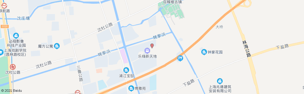 上海江文路汇驰路_公交站地图_上海公交_妙搜公交查询2024