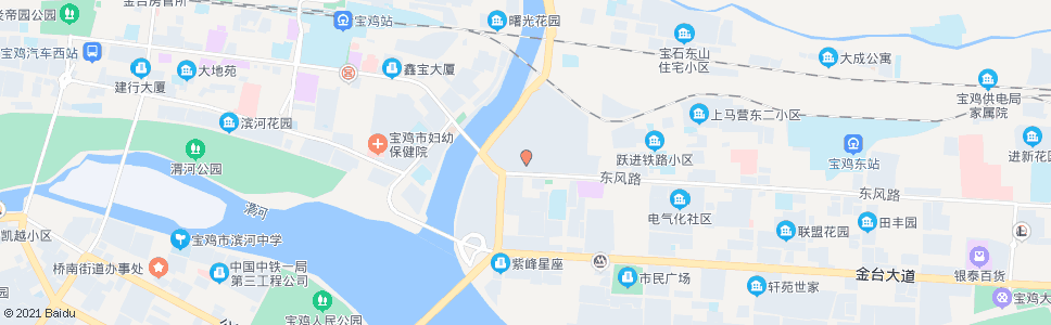 宝鸡宝鸡石油机械厂_公交站地图_宝鸡公交_妙搜公交查询2024