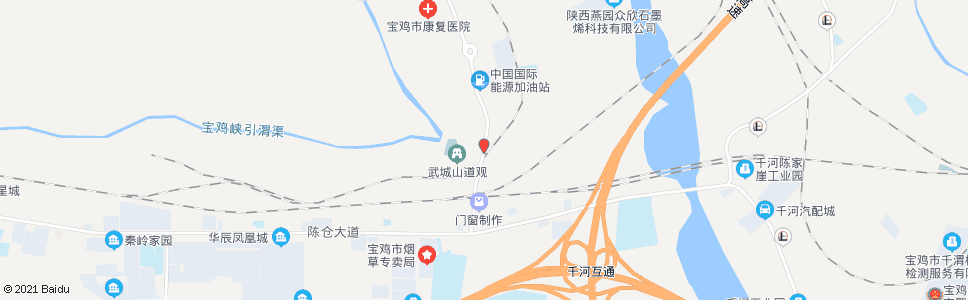 宝鸡底店村_公交站地图_宝鸡公交_妙搜公交查询2024