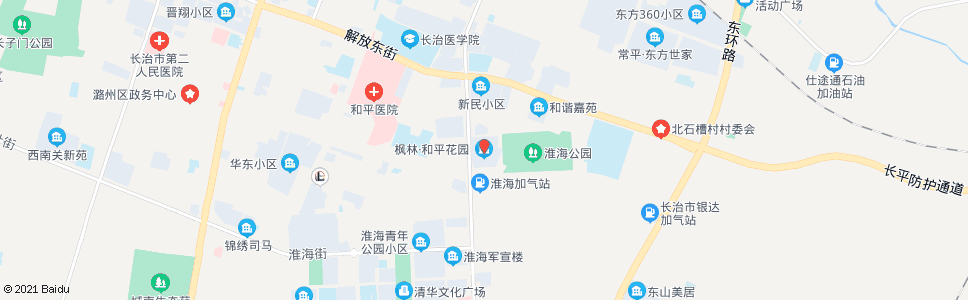 长治枫林花园_公交站地图_长治公交_妙搜公交查询2024