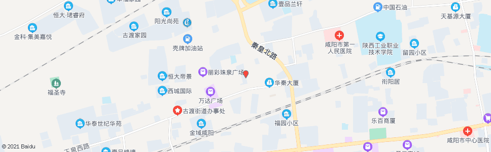 咸阳粮店_公交站地图_咸阳公交_妙搜公交查询2024