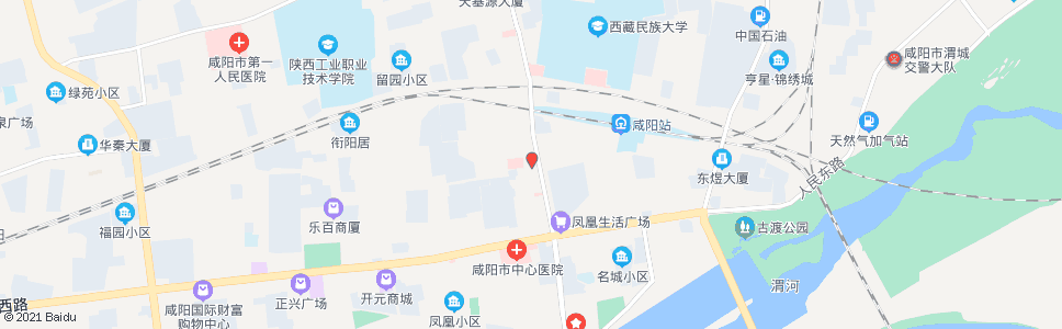 咸阳新兴路什字_公交站地图_咸阳公交_妙搜公交查询2024