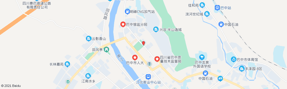 巴中骨科医院(市红十字医院)_公交站地图_巴中公交_妙搜公交查询2024