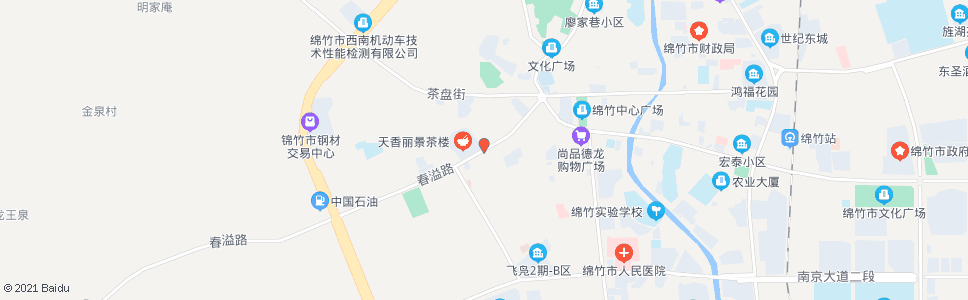 德阳教师新村_公交站地图_德阳公交_妙搜公交查询2024