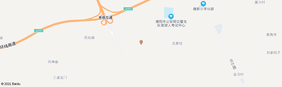 德阳杨柳村_公交站地图_德阳公交_妙搜公交查询2024