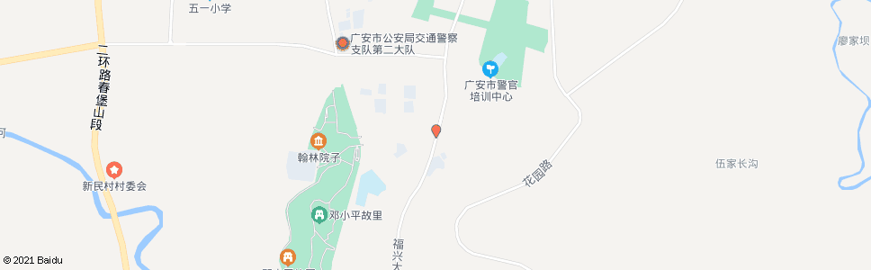 广安牌坊新村_公交站地图_广安公交_妙搜公交查询2024