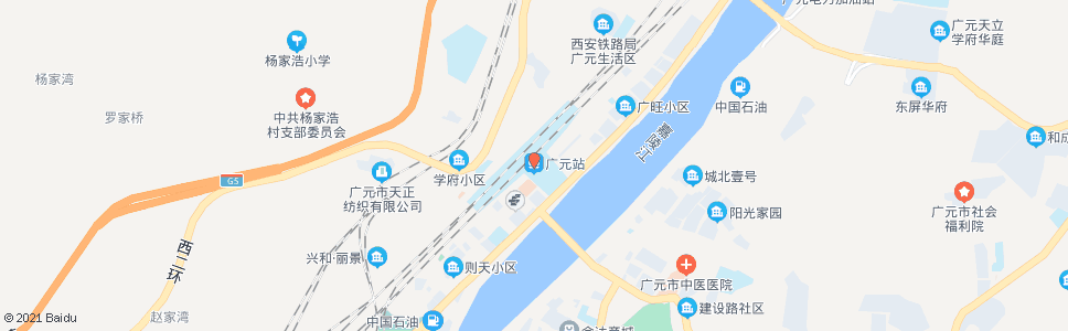 广元胜利站_公交站地图_广元公交_妙搜公交查询2024