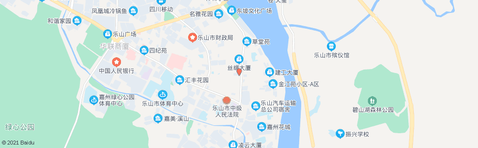 乐山市审计局_公交站地图_乐山公交_妙搜公交查询2024