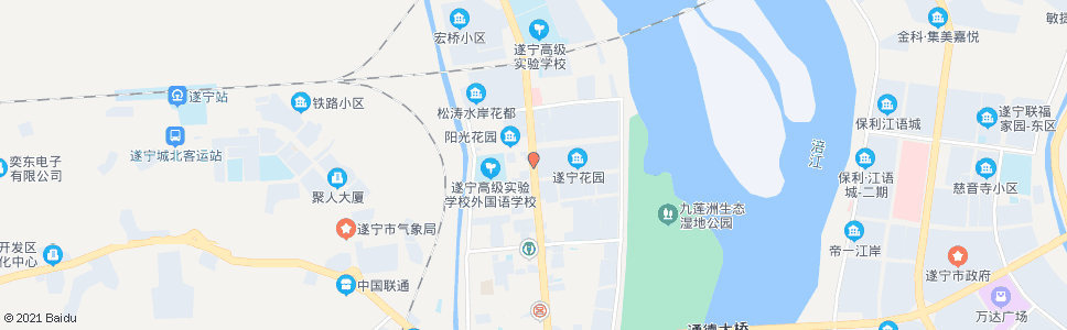 遂宁北固街口_公交站地图_遂宁公交_妙搜公交查询2024