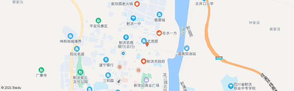 遂宁红十字医院_公交站地图_遂宁公交_妙搜公交查询2024