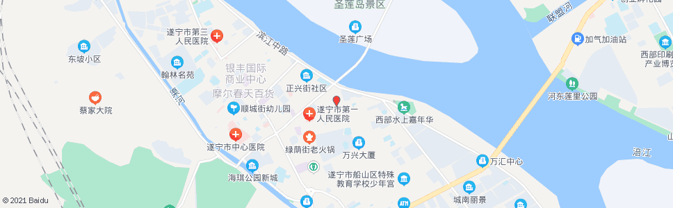 遂宁油房街东口_公交站地图_遂宁公交_妙搜公交查询2024