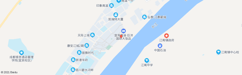 宜宾巨洋大酒店_公交站地图_宜宾公交_妙搜公交查询2024