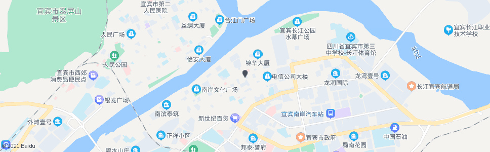 宜宾远能大饭店_公交站地图_宜宾公交_妙搜公交查询2024