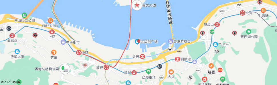 香港灣仔碼頭總站_巴士站地圖_香港巴士_妙搜巴士搜尋2024