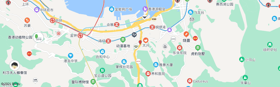 香港利南道_巴士站地圖_香港巴士_妙搜巴士搜尋2024