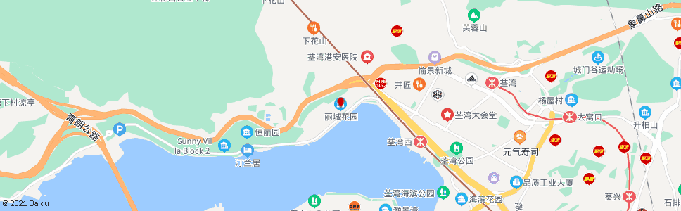 香港麗城花園_巴士站地圖_香港巴士_妙搜巴士搜尋2024