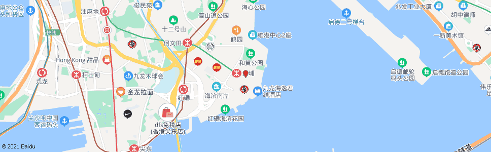 香港黃埔花園總站_巴士站地圖_香港巴士_妙搜巴士搜尋2024