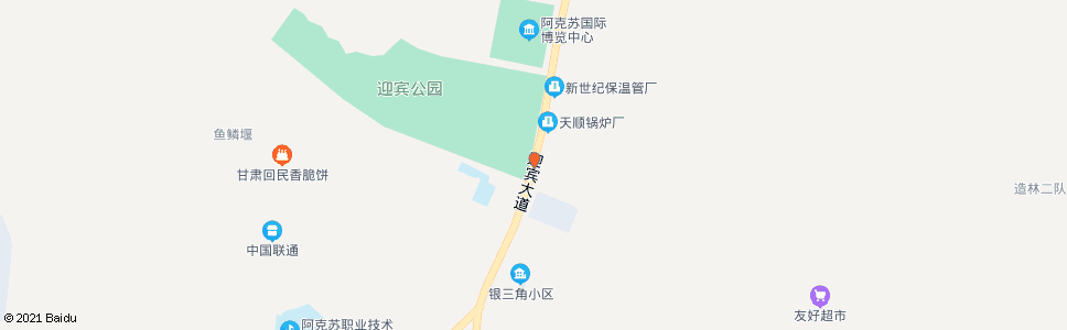 阿克苏乌喀路(东行S306)_公交站地图_阿克苏公交_妙搜公交查询2024