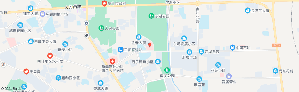 喀什市医院_公交站地图_喀什公交_妙搜公交查询2024