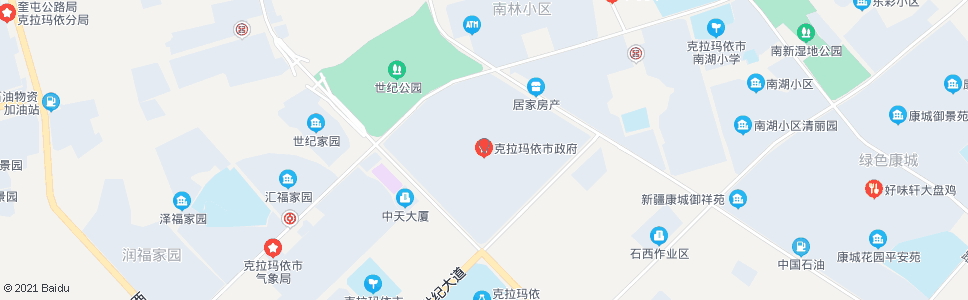 克拉玛依市政府_公交站地图_克拉玛依公交_妙搜公交查询2024