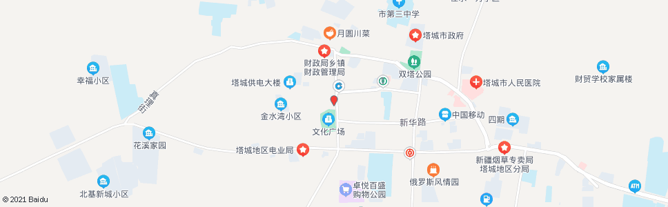 塔城群众饭店_公交站地图_塔城公交_妙搜公交查询2024