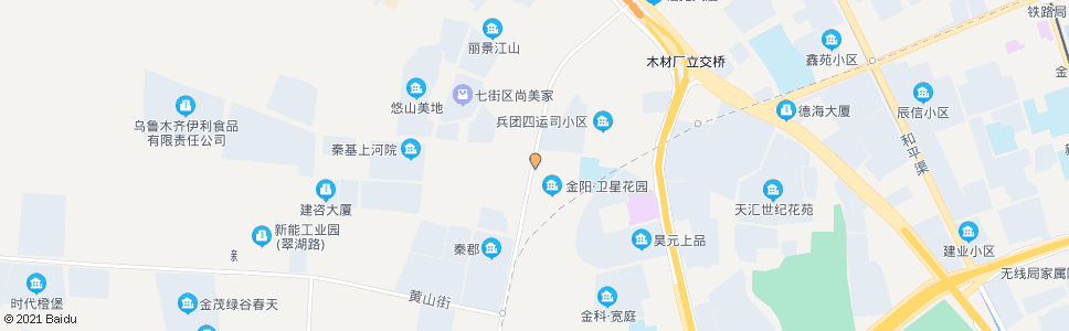 乌鲁木齐金阳卫星小区_公交站地图_乌鲁木齐公交_妙搜公交查询2024