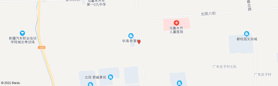 乌鲁木齐水京城_公交站地图_乌鲁木齐公交_妙搜公交查询2024