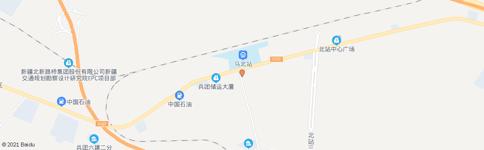 乌鲁木齐北站西路办事处_公交站地图_乌鲁木齐公交_妙搜公交查询2024