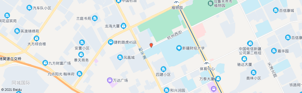 乌鲁木齐城建学院_公交站地图_乌鲁木齐公交_妙搜公交查询2024