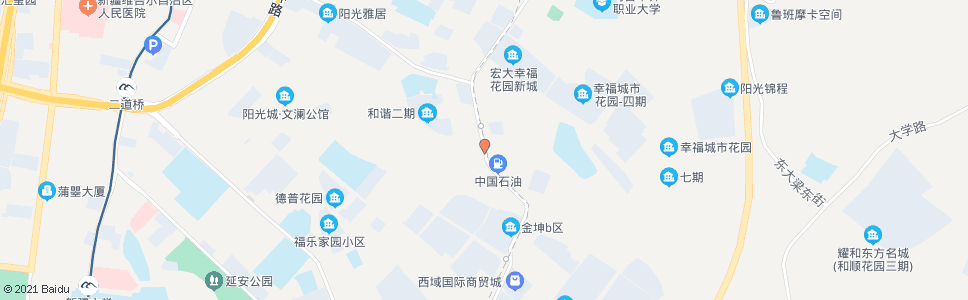 乌鲁木齐中环路_公交站地图_乌鲁木齐公交_妙搜公交查询2024