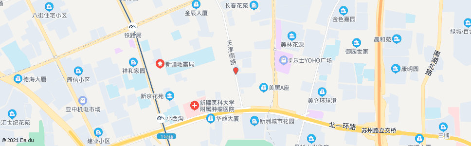 乌鲁木齐长春南路西一巷_公交站地图_乌鲁木齐公交_妙搜公交查询2024