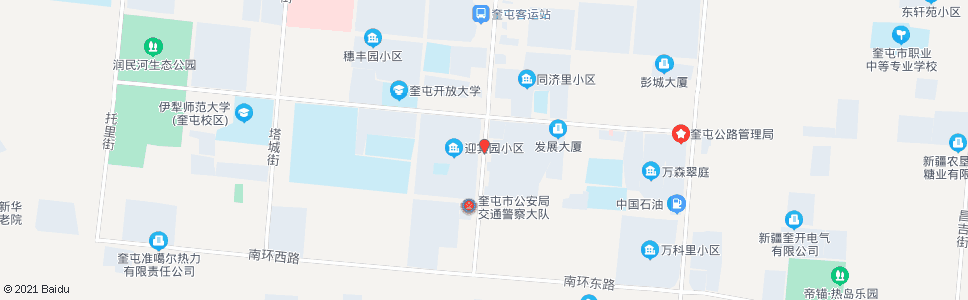 伊犁东方国际大酒店_公交站地图_伊犁公交_妙搜公交查询2024