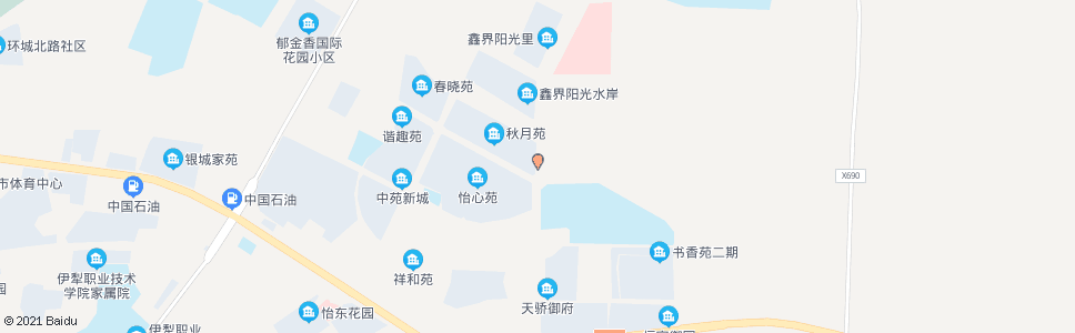 伊犁伊宁市八中_公交站地图_伊犁公交_妙搜公交查询2024