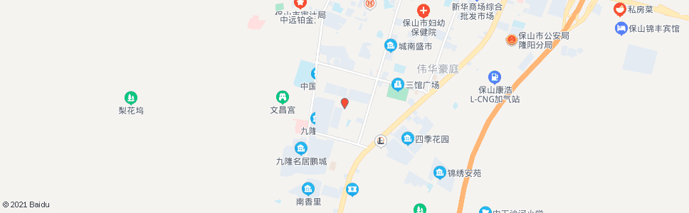 保山官方九隆小区对面_公交站地图_保山公交_妙搜公交查询2024