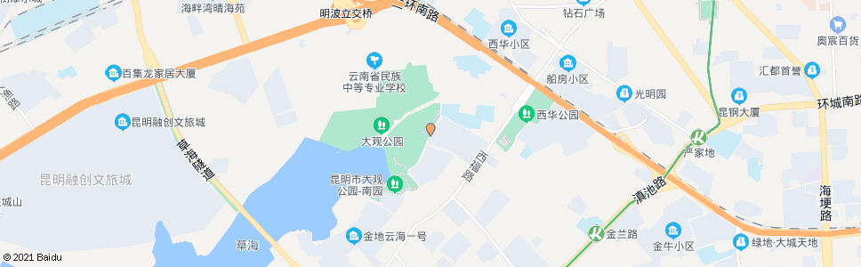 昆明五家堆村_公交站地图_昆明公交_妙搜公交查询2024