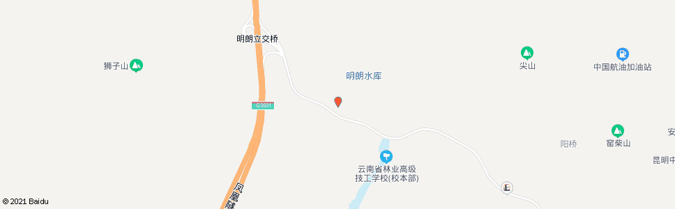 昆明晓明村_公交站地图_昆明公交_妙搜公交查询2024