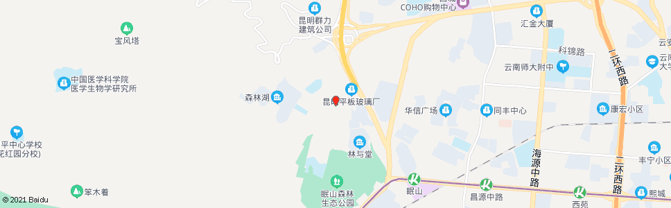 昆明昭宗彝族村_公交站地图_昆明公交_妙搜公交查询2024