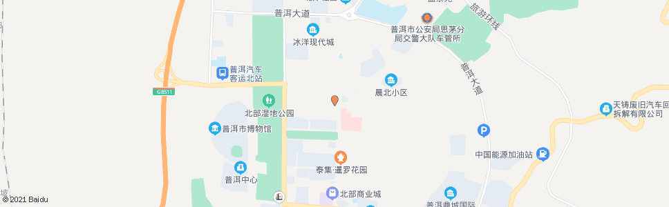 普洱三家村(石龙路)_公交站地图_普洱公交_妙搜公交查询2024