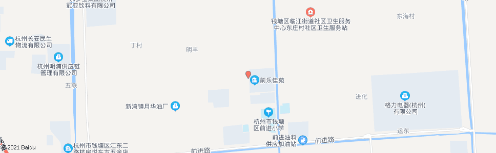 杭州经六路江东三路口_公交站地图_杭州公交_妙搜公交查询2024