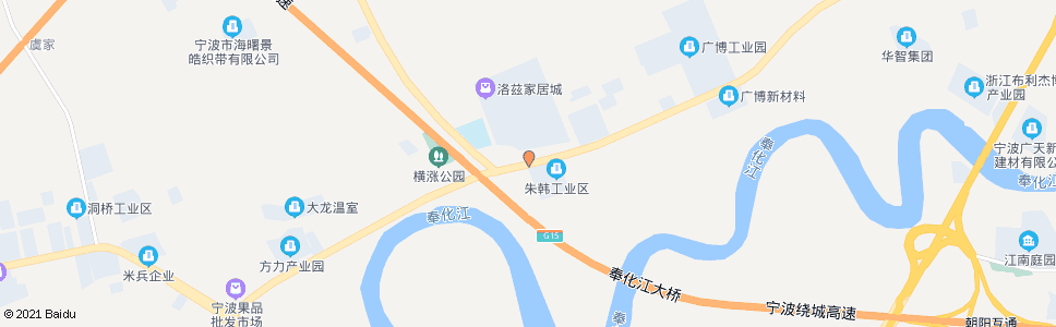 宁波洛兹家居装饰城(朱韩村)_公交站地图_宁波公交_妙搜公交查询2024